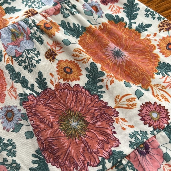 Matilda Jane Feeling Good Tank Wonderment sleeveless ruffle top. Size Medium. - Picture 9 of 12